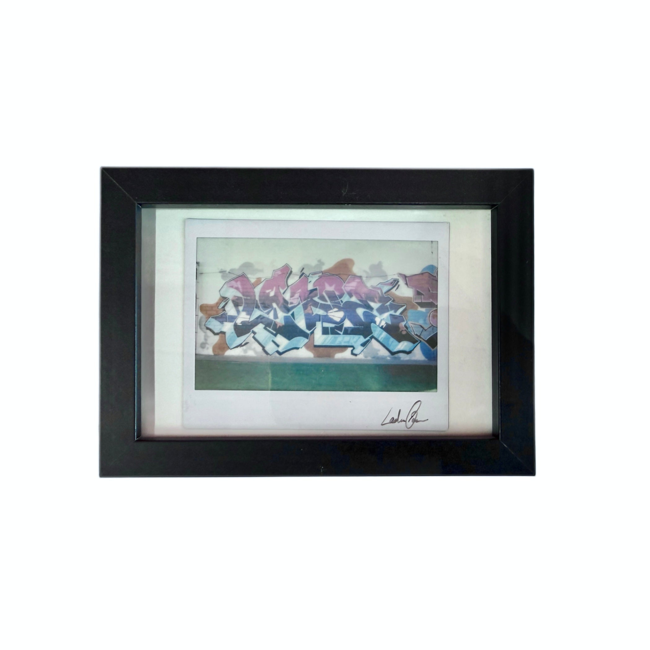 “LADIE FC” 5 x 7 Framed Polaroid