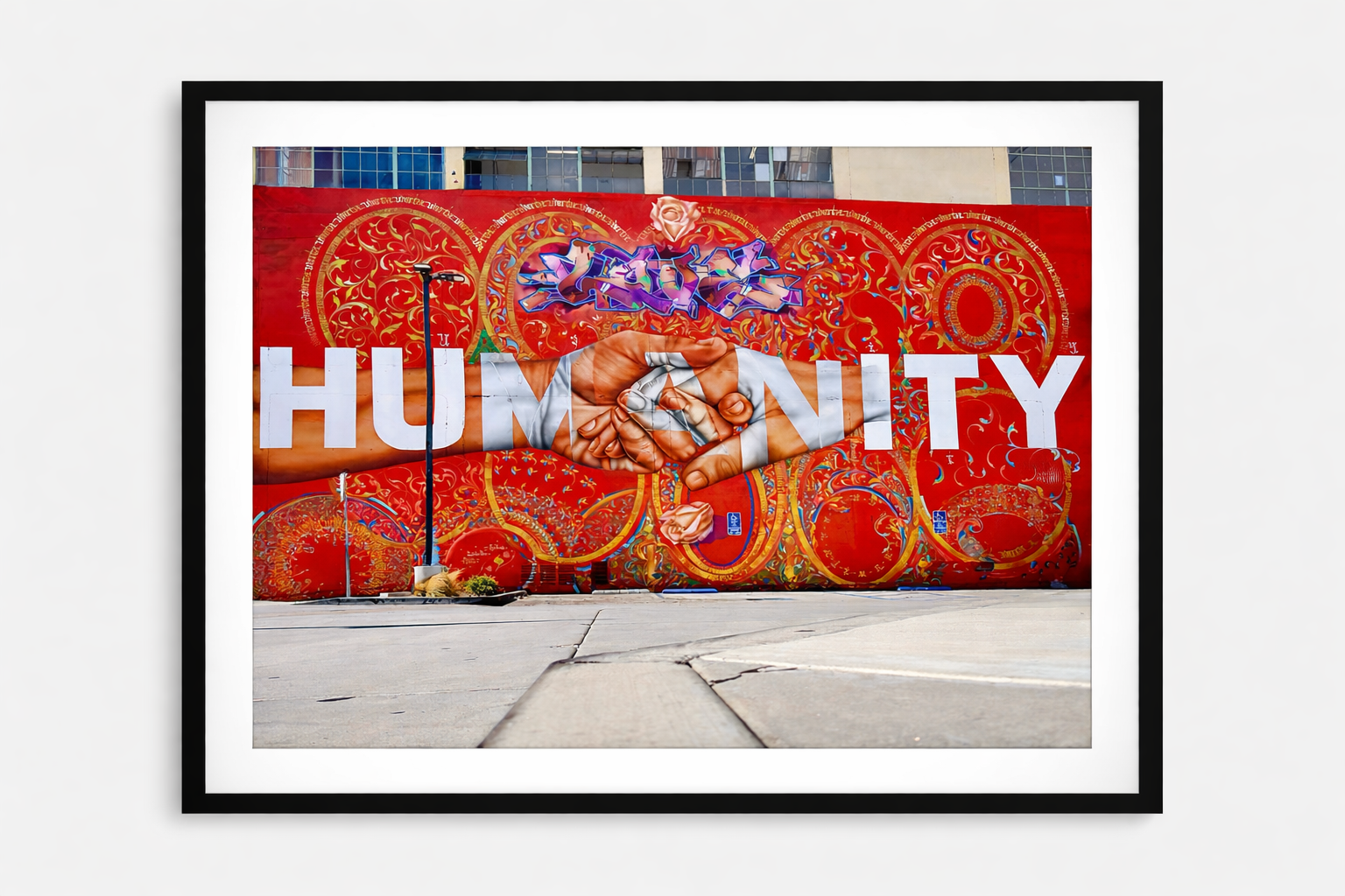 “Love Humanity” Ladie x AiseBorn 18 x 24 Print