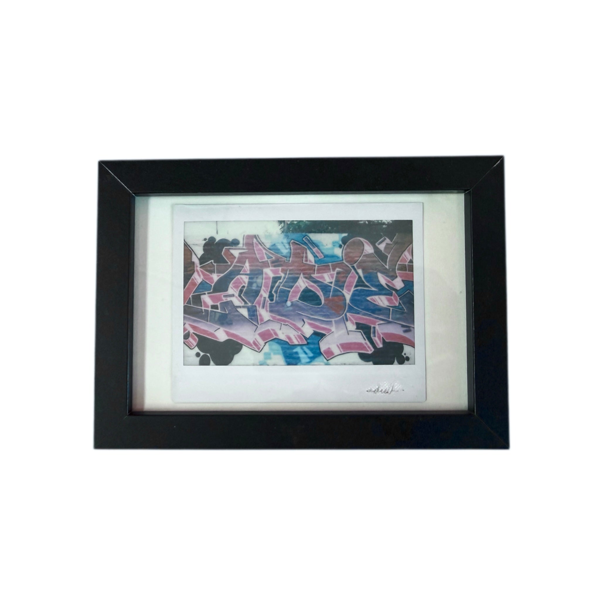 “Colombia” 5 x 7 Framed Polaroid
