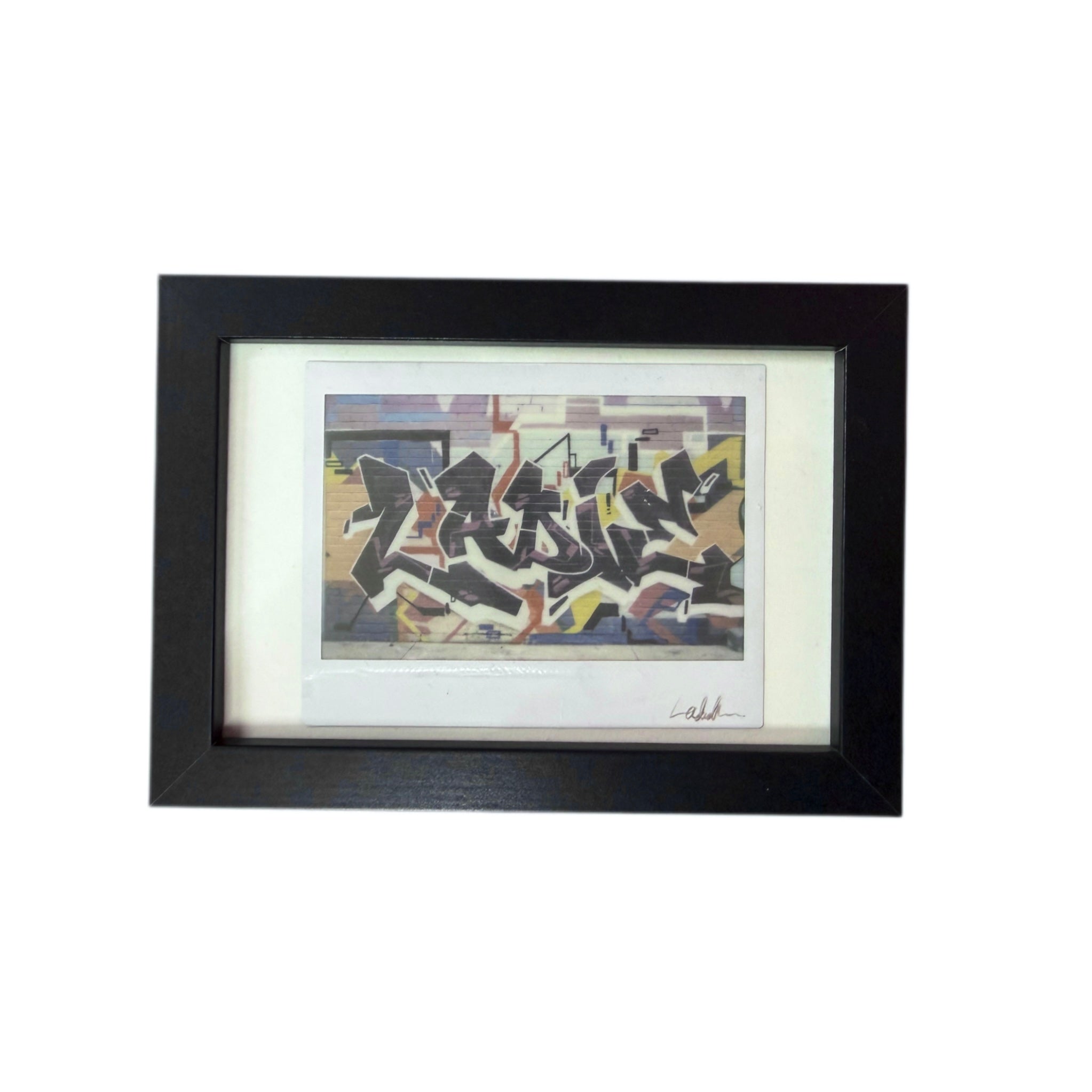 “Downtown Ladie” 5 x 7 Framed Polaroid