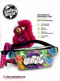 The Ladie Glitch Transparent Waist Bag
